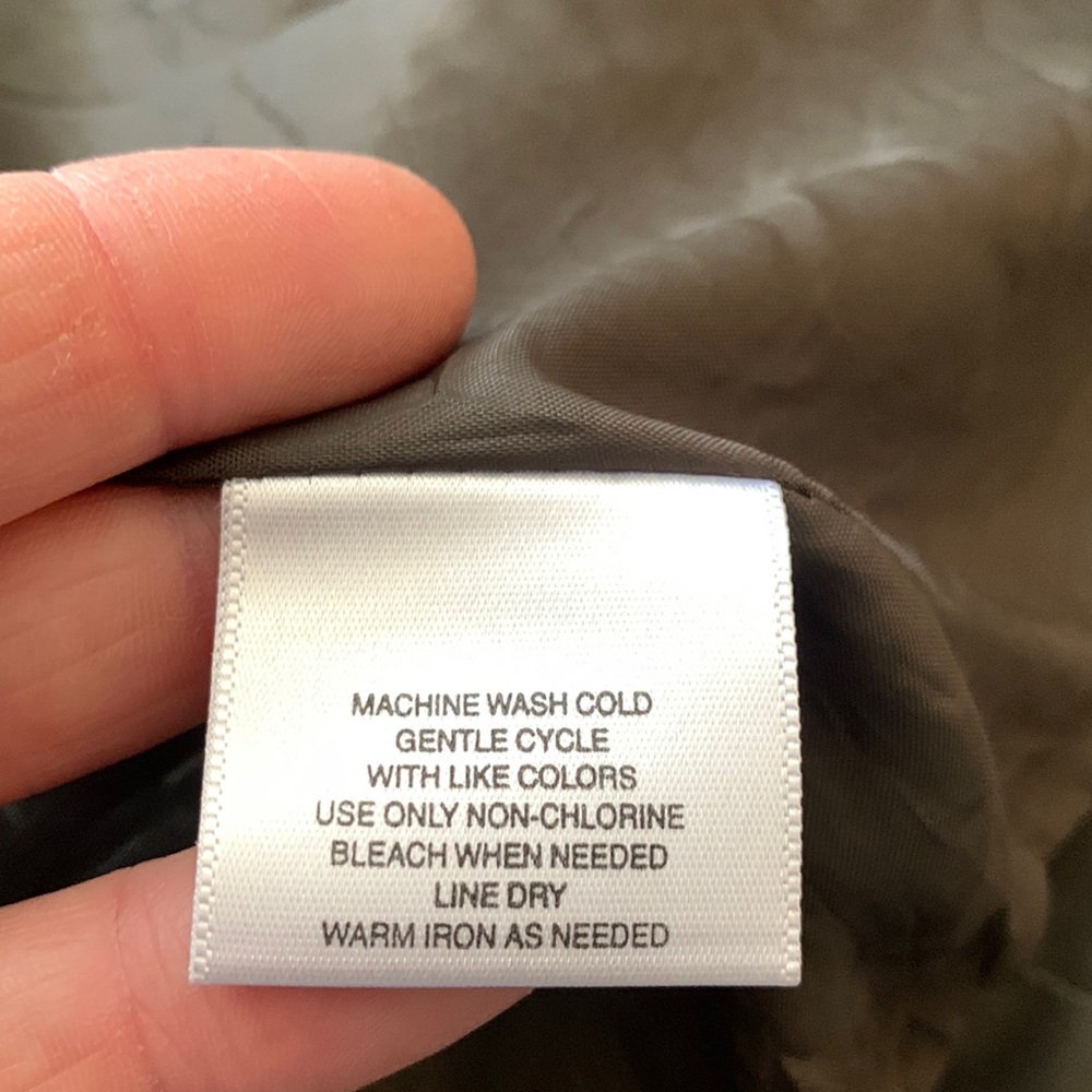 ATTENTION Lightweight Dark Gray Button Down Jacket - image 14